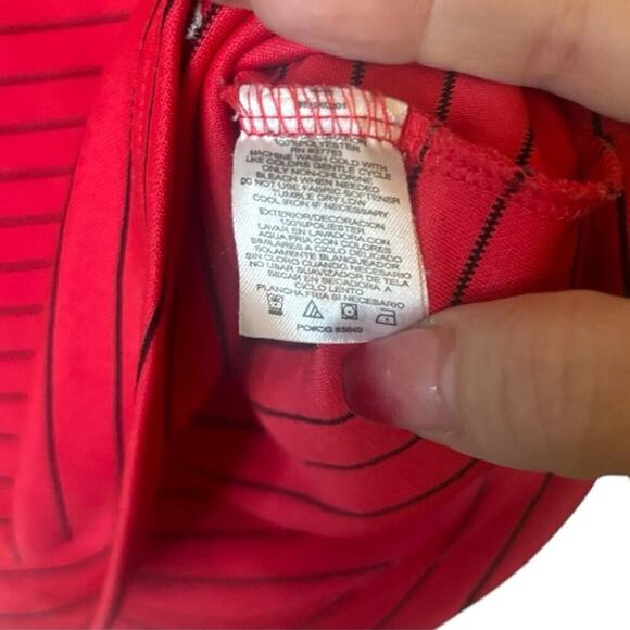 Callaway Red Striped Polo Shirt Women’s S Golf Activewear Performance - Picture 6 of 6